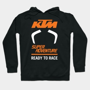 KTM Super Adventure DRL Signature Tee Black Hoodie